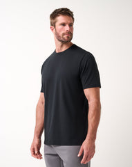 Black Travis Mathew Performance Jersey Tee