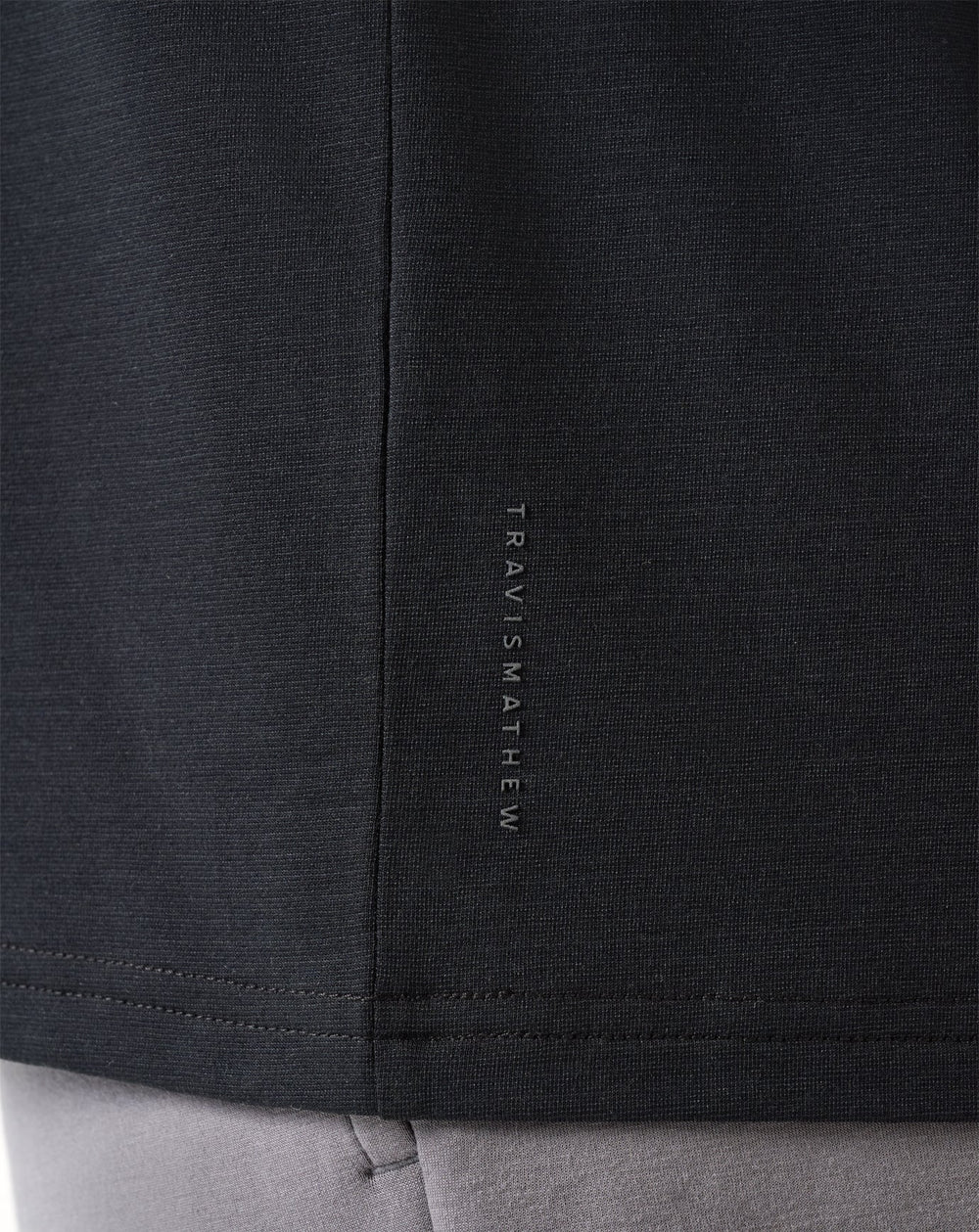 Black Travis Mathew Performance Jersey Tee