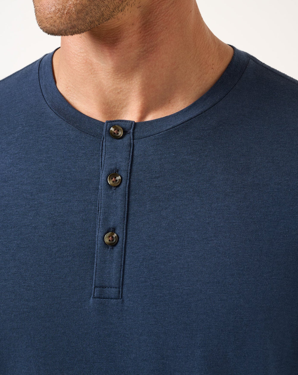 Total Eclipse Travis Mathew Cloud Henley Tee