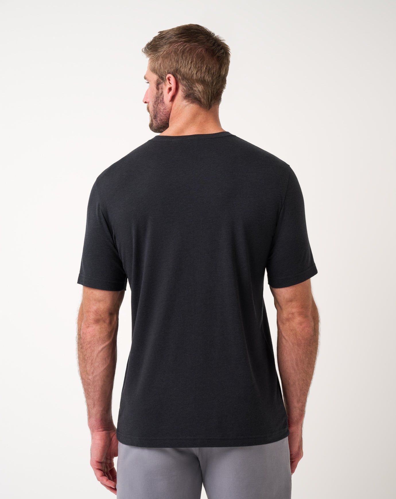 Black Travis Mathew Cloud V-Neck Tee