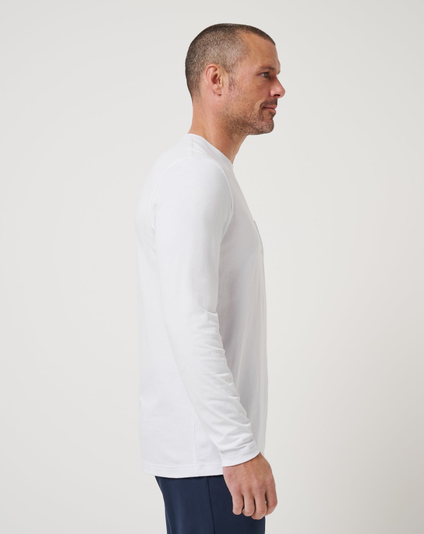 White Travis Mathew Reef Stop Long Sleeve Tee