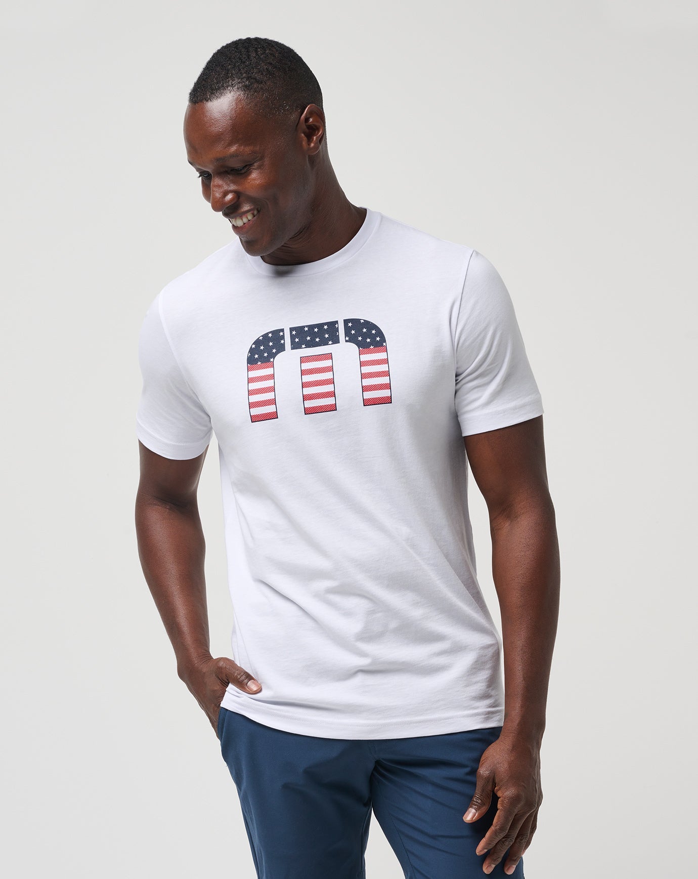 White Travis Mathew Star Bright Tee