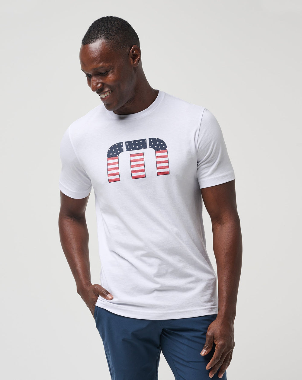 White Travis Mathew Star Bright Tee