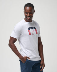 White Travis Mathew Star Bright Tee