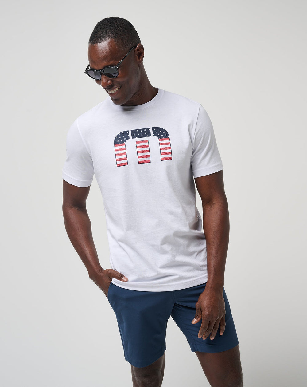 White Travis Mathew Star Bright Tee