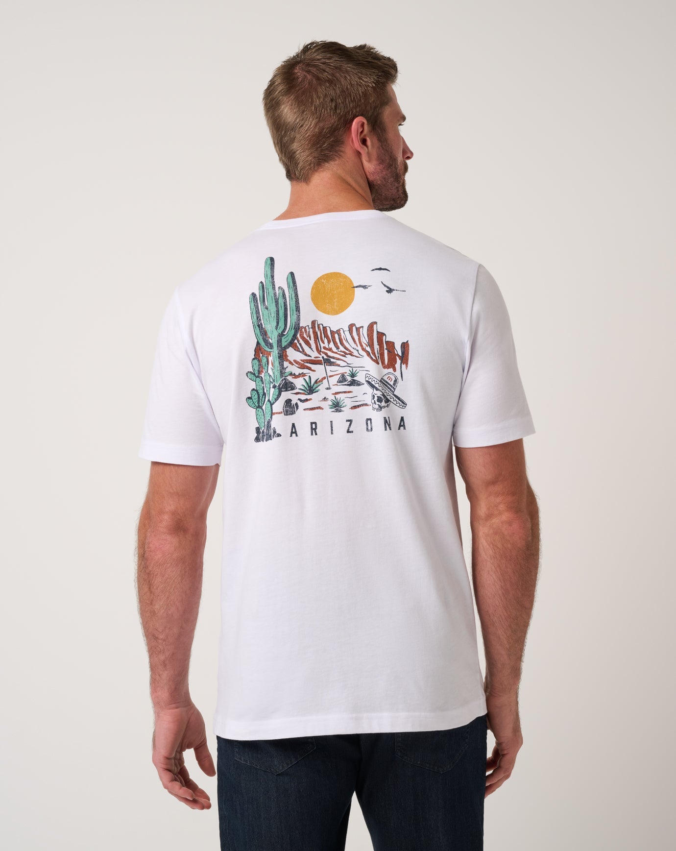 White Travis Mathew Mesa Views Tee