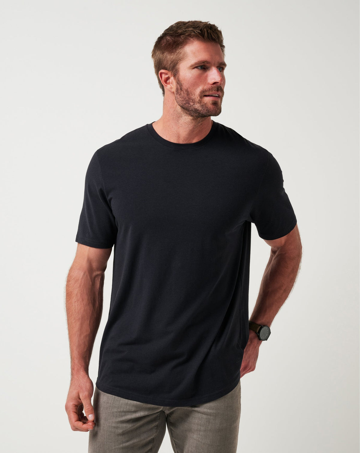 Black Travis Mathew Cloud Crew Tee