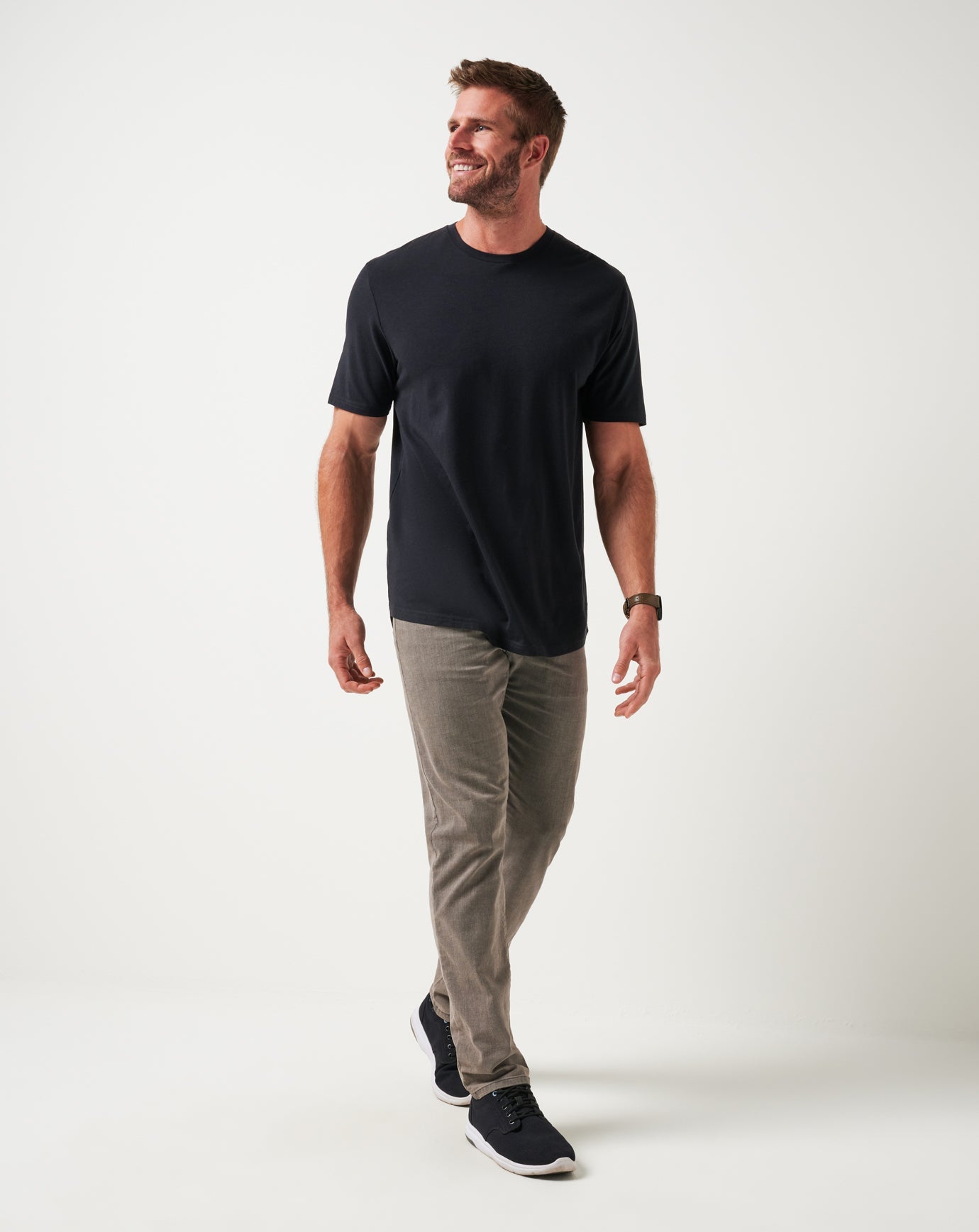 Black Travis Mathew Cloud Crew Tee