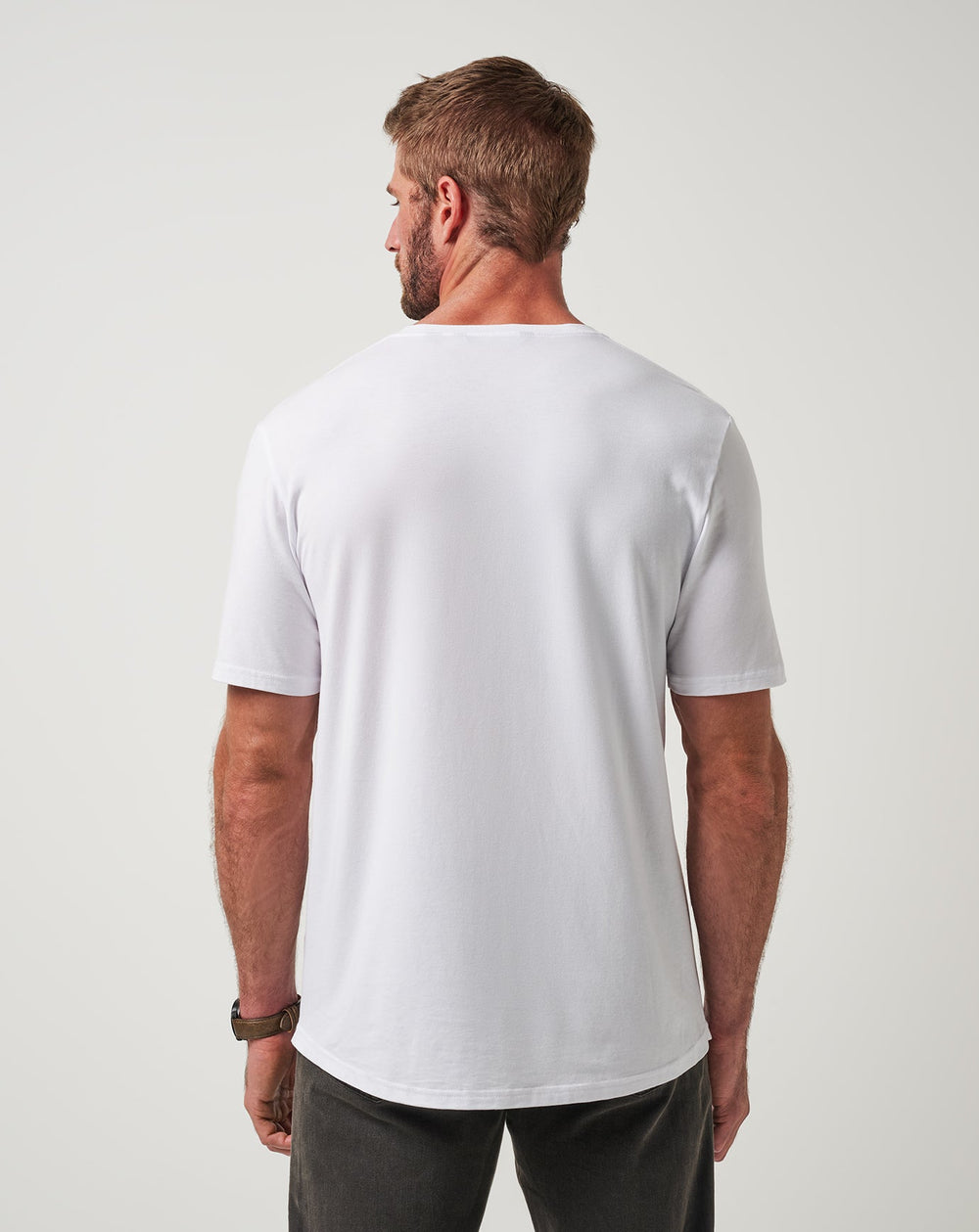 White Travis Mathew Cloud Crew Tee