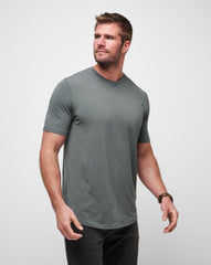 Dark Olive Travis Mathew Cloud Crew Tee