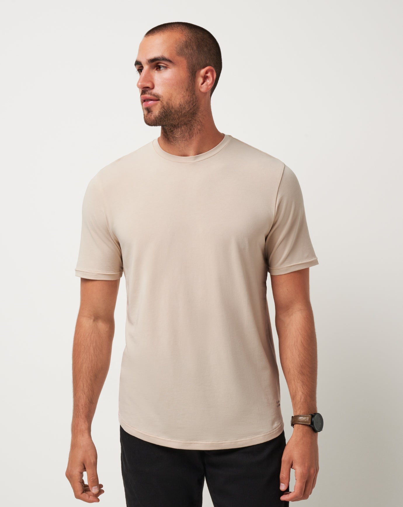 Italian Sand Travis Mathew Cloud Crew Tee
