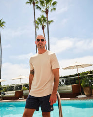 Italian Sand Travis Mathew Cloud Crew Tee