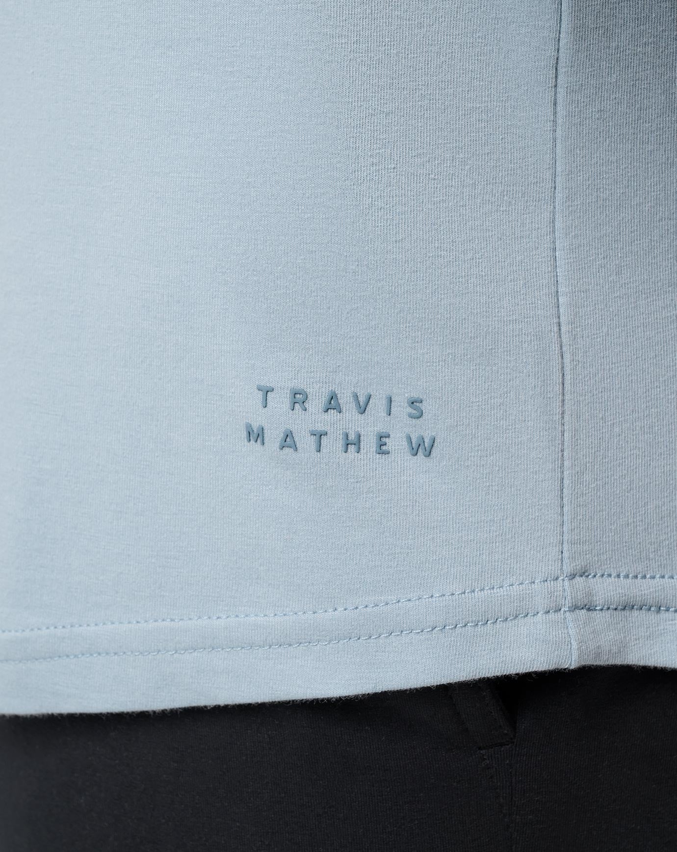 Ash Blue Travis Mathew Cloud Crew Tee