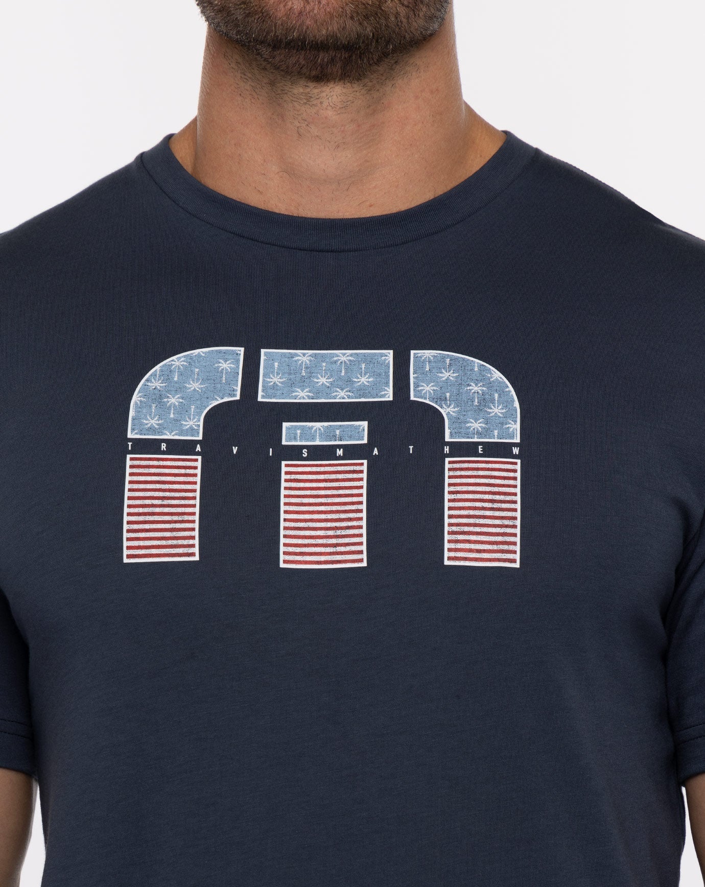 Blue Nights Travis Mathew Solar Flare Tee