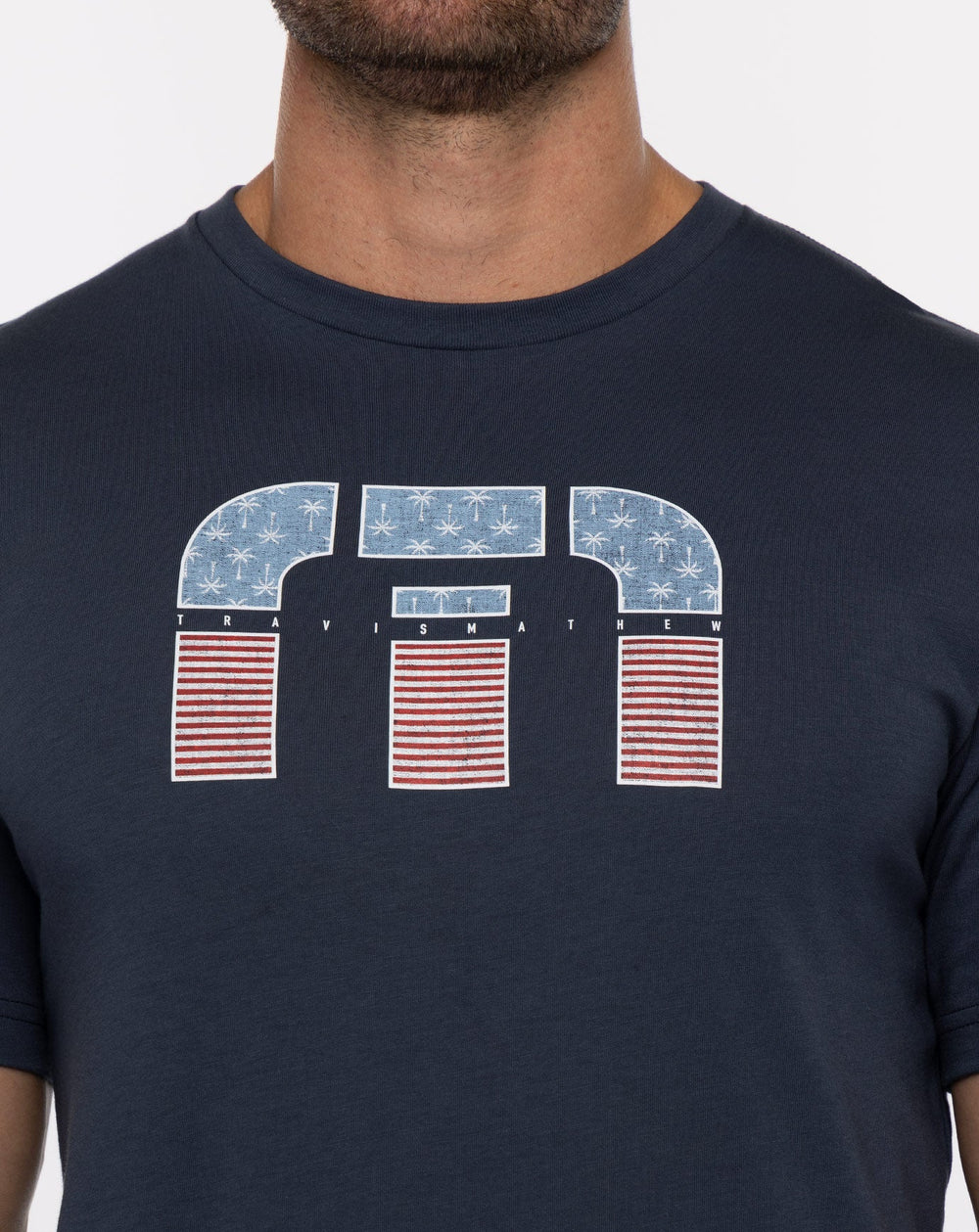 Blue Nights Travis Mathew Solar Flare Tee