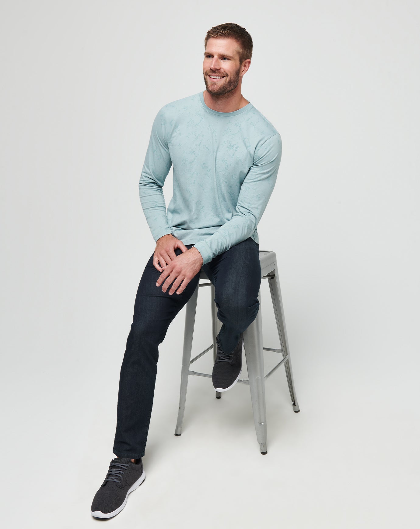 Arona Travis Mathew Warmer Tides Long Sleeve Tee