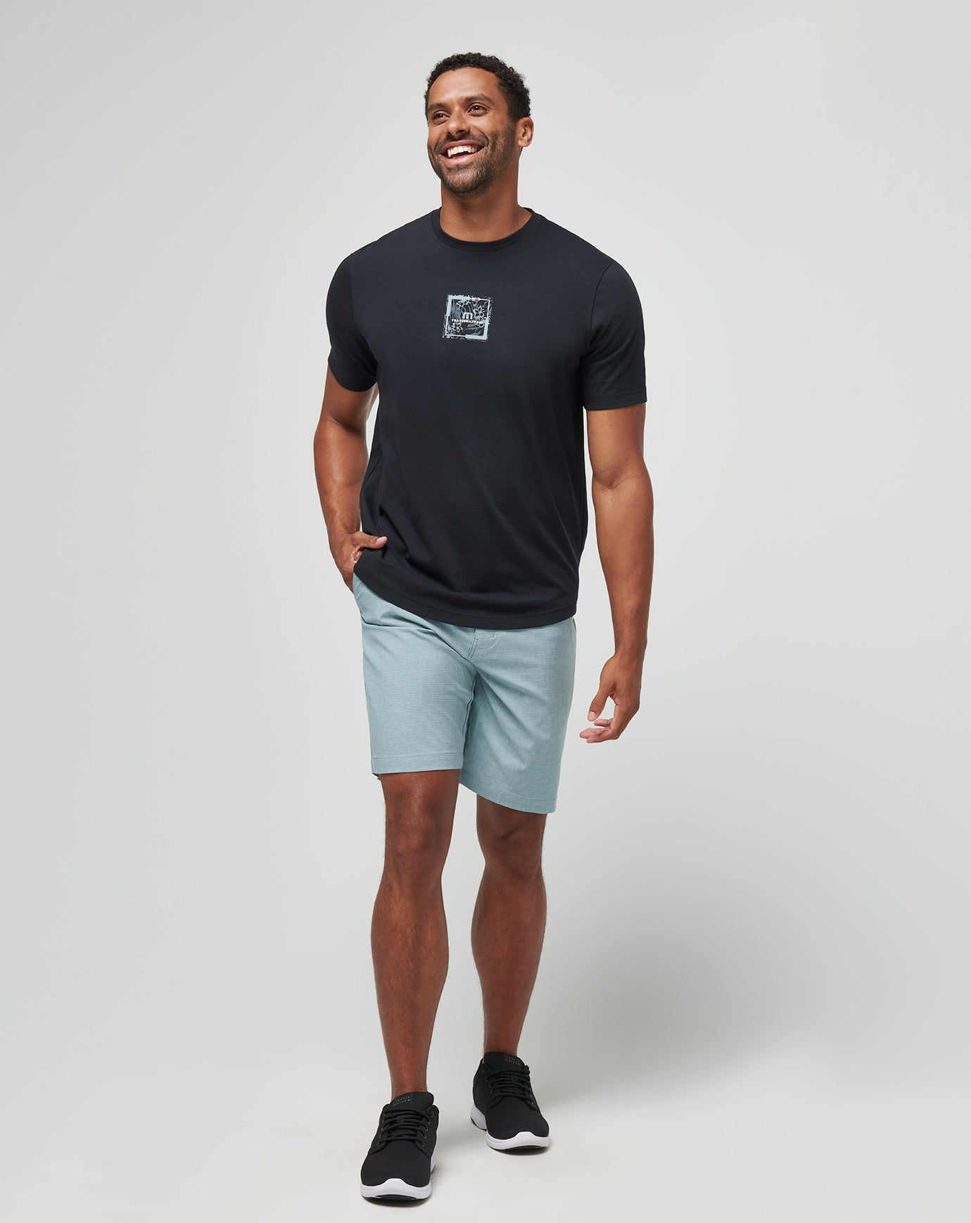 Black Travis Mathew Living Aloha Tee