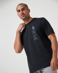 Black Travis Mathew Los Angeles Dodgers Sunset Slam 2.0 Tee