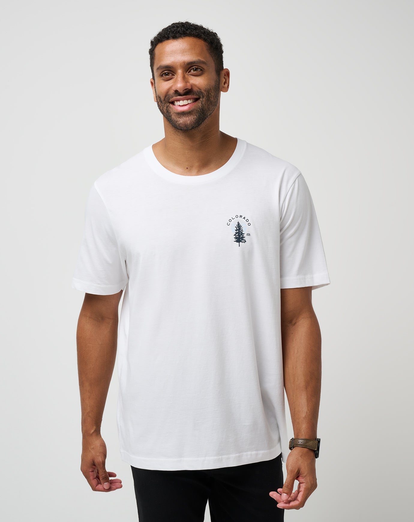 White Travis Mathew Adventure Season Tee