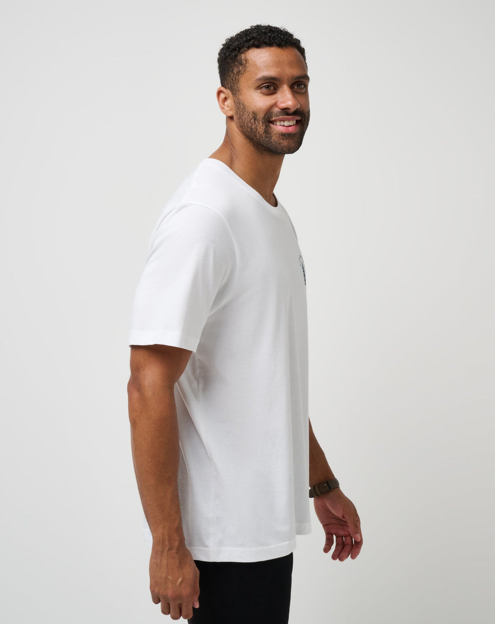 White Travis Mathew Adventure Season Tee