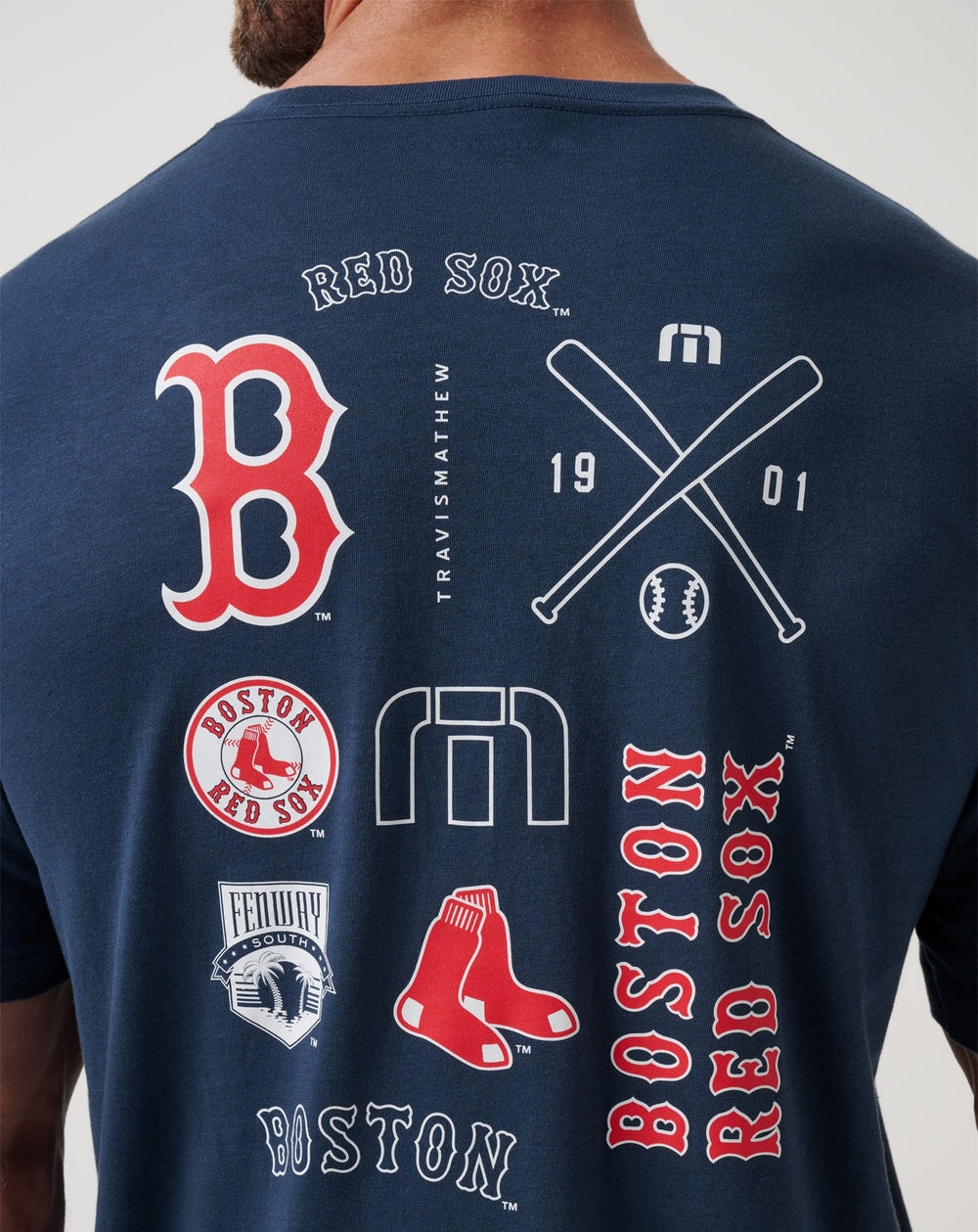 Navy Travis Mathew Boston Red Sox Friendly Rivalry Tee