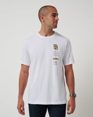 White Travis Mathew San Diego Padres Sunset Slam 2.0 Tee