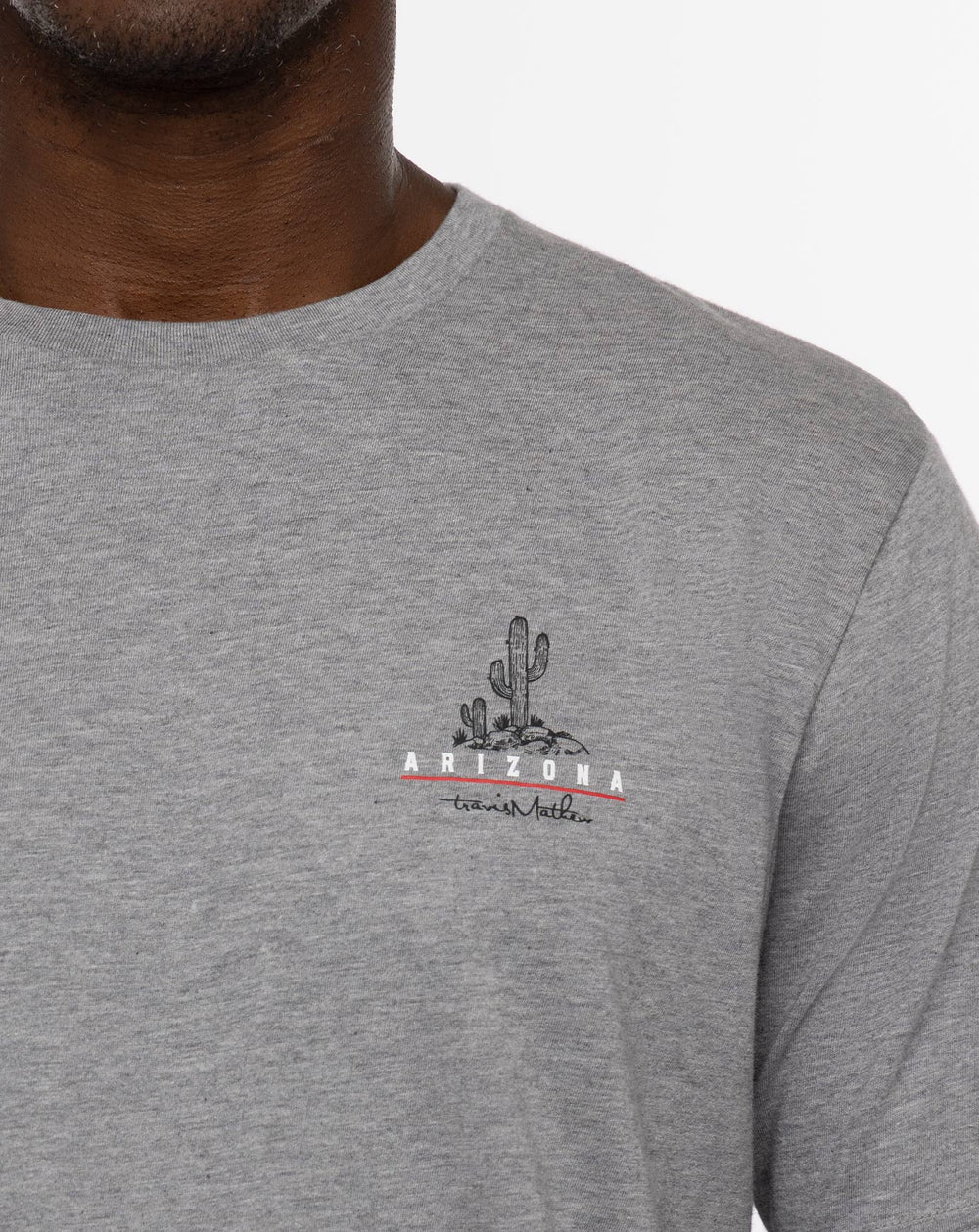 Heather Grey Travis Mathew Bell Rock Tee