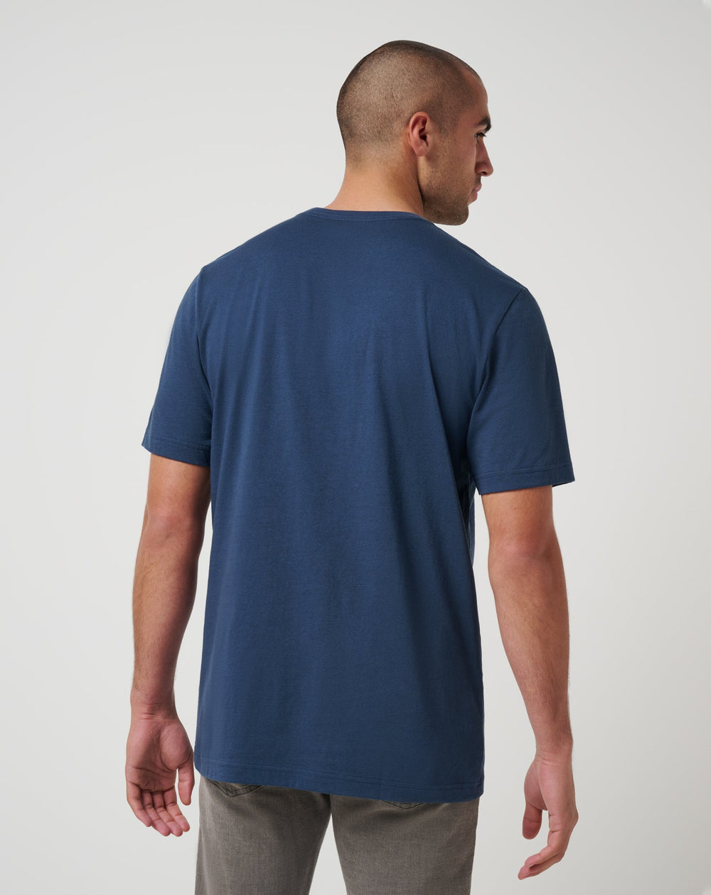Navy Travis Mathew Seattle Mariners In The Dugout 2.0 Tee
