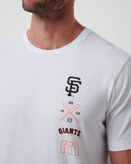 White Travis Mathew San Francisco Giants Sunset Slam 2.0 Tee
