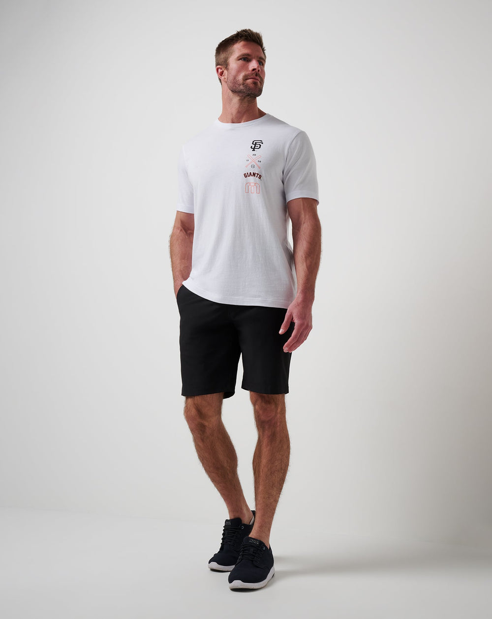 White Travis Mathew San Francisco Giants Sunset Slam 2.0 Tee