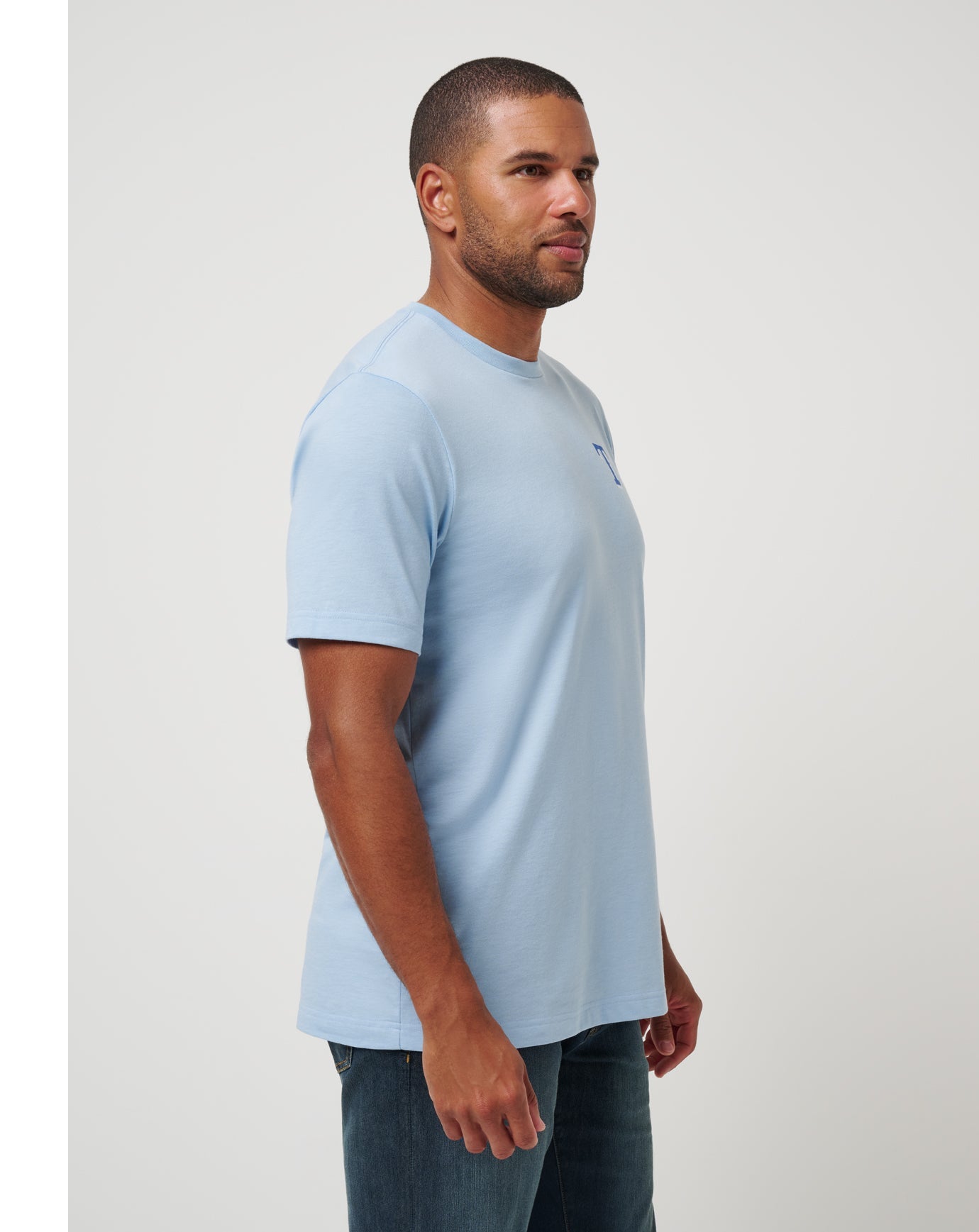 Heather Blue Travis Mathew Texas Rangers Friendly Rivalry Tee
