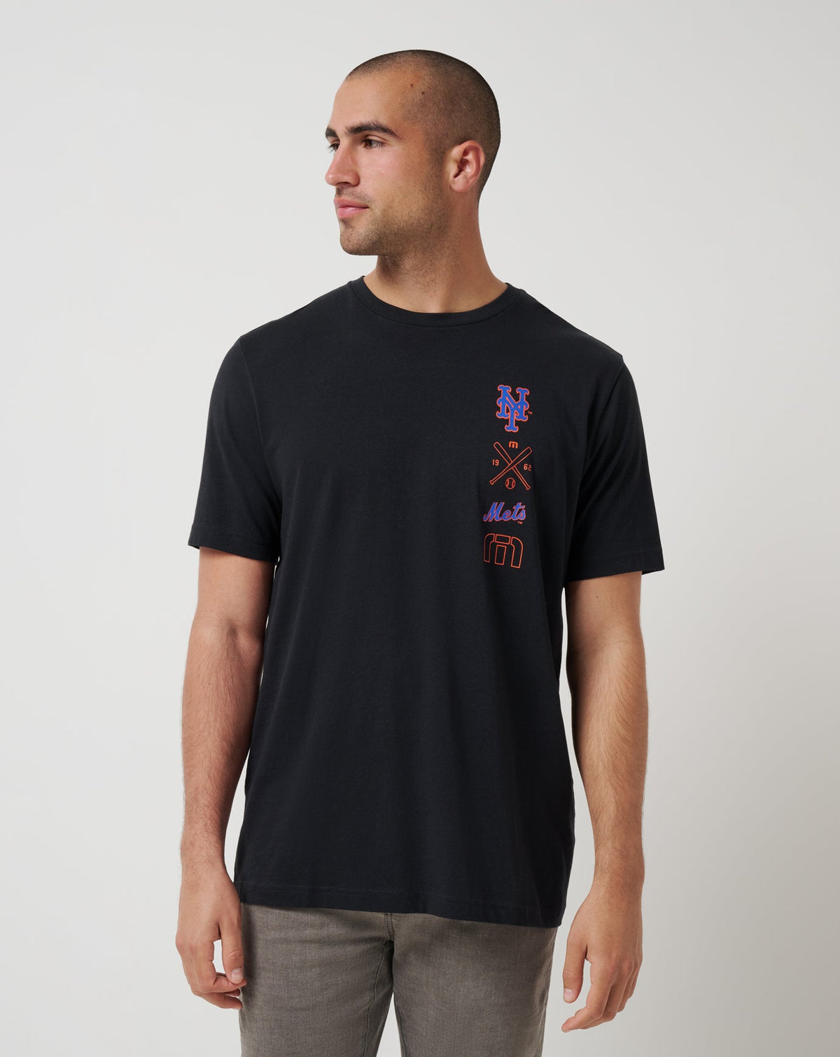 Black Travis Mathew New York Mets Sunset Slam 2.0 Tee