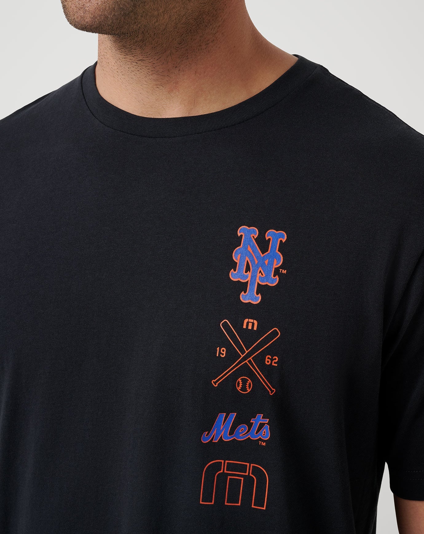 Black Travis Mathew New York Mets Sunset Slam 2.0 Tee