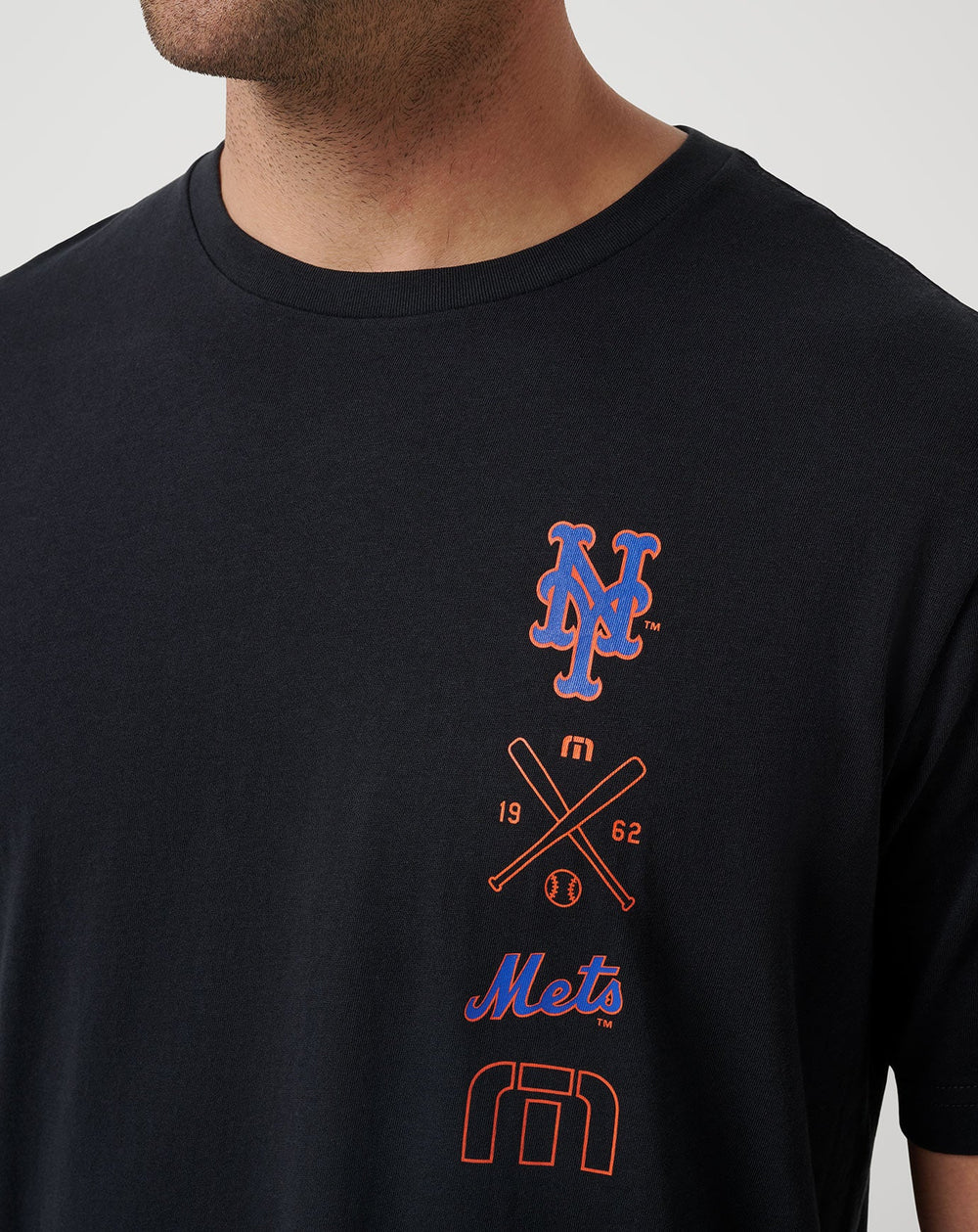 Black Travis Mathew New York Mets Sunset Slam 2.0 Tee