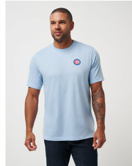 Heather Blue Travis Mathew Chicago Cubs Friendly Rivalry Tee