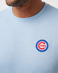 Heather Blue Travis Mathew Chicago Cubs Friendly Rivalry Tee