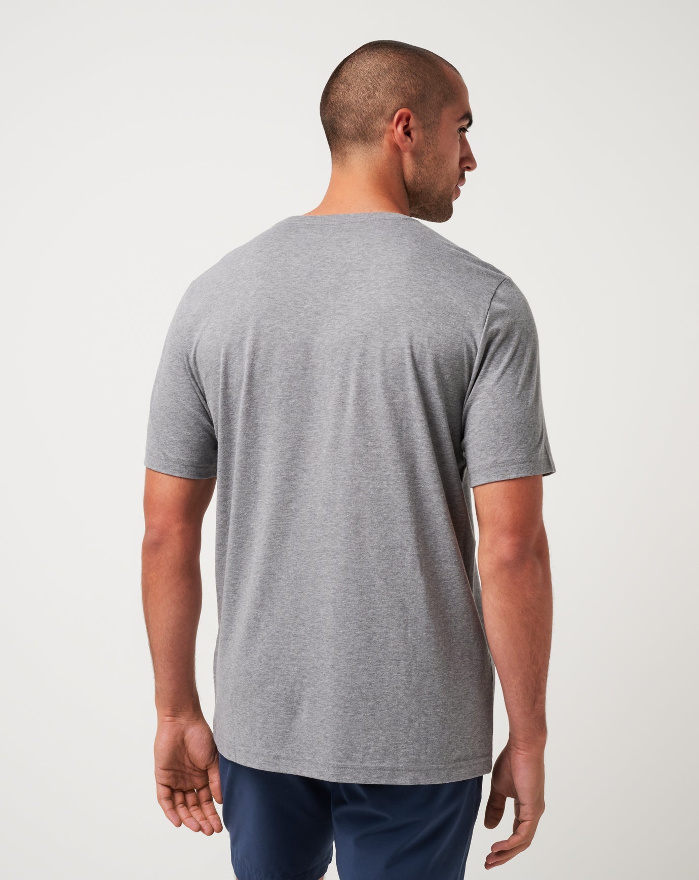 Heather Grey Travis Mathew Boston Red Sox Strike One Tee