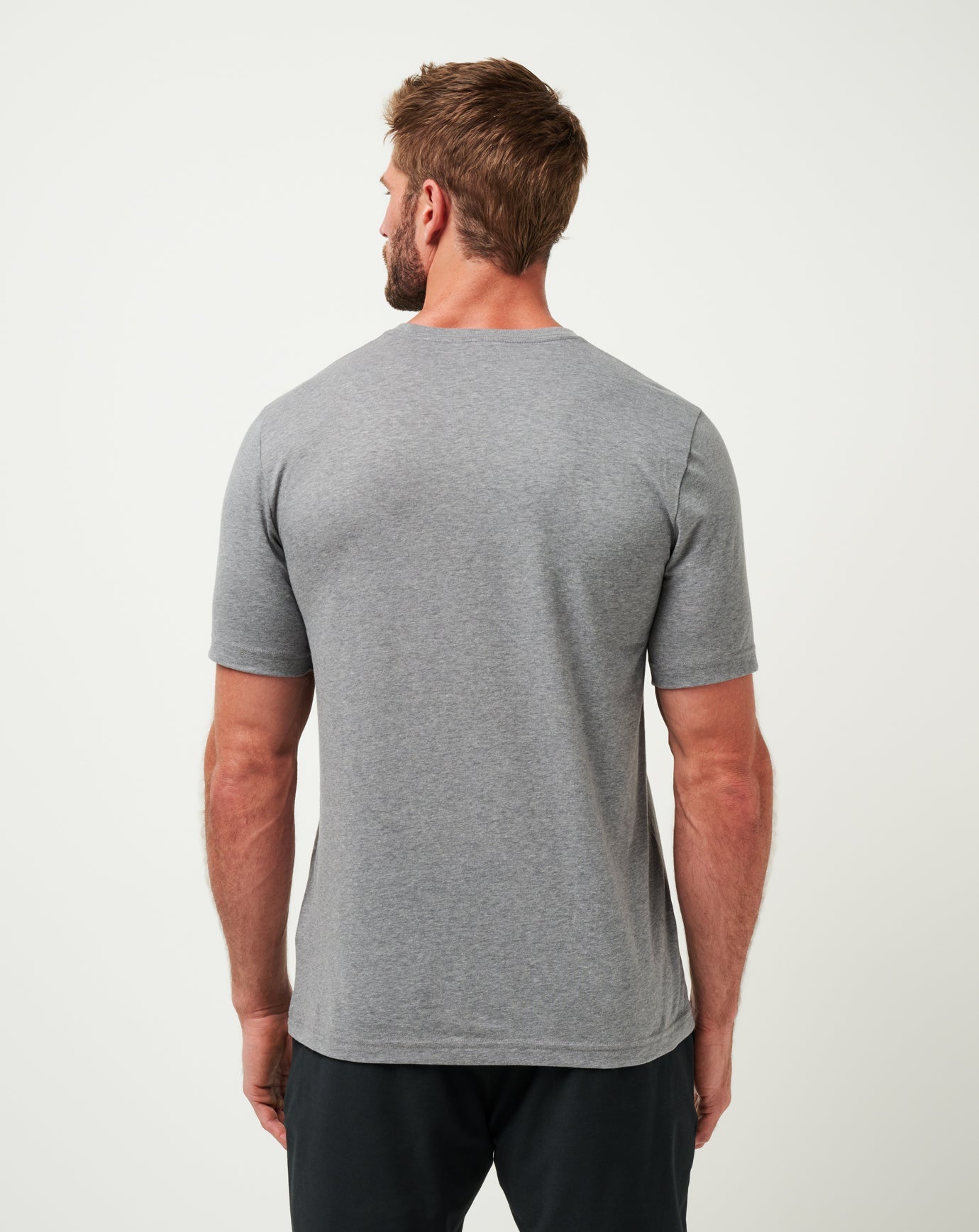 Heather Grey Travis Mathew New York Yankees Strike One Tee