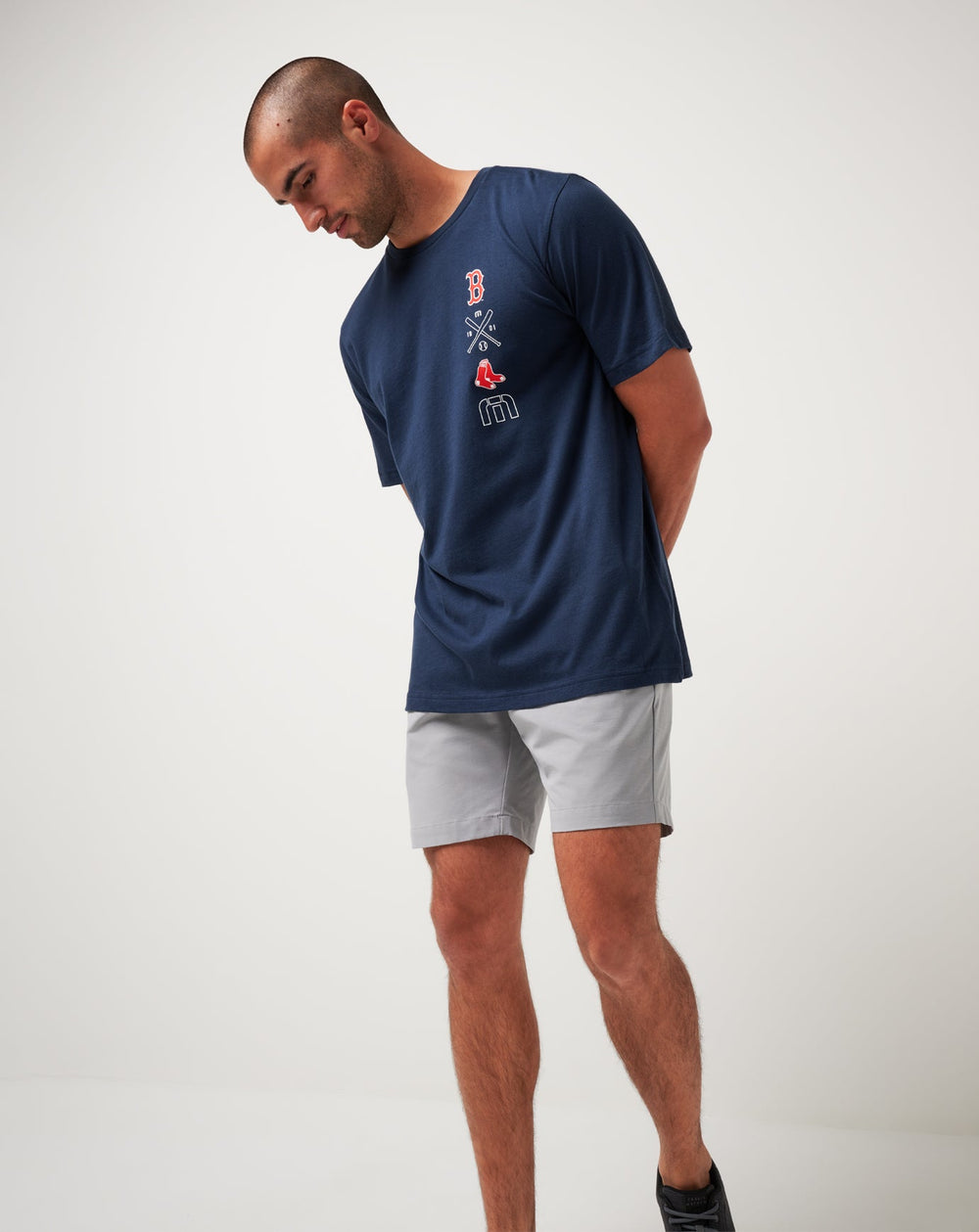 Total Eclipse Travis Mathew Boston Red Sox Sunset Slam Tee