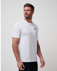 White Travis Mathew New York Yankees Sunset Slam 2.0 Tee