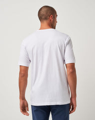 White Travis Mathew Atlanta Braves Strike One Tee