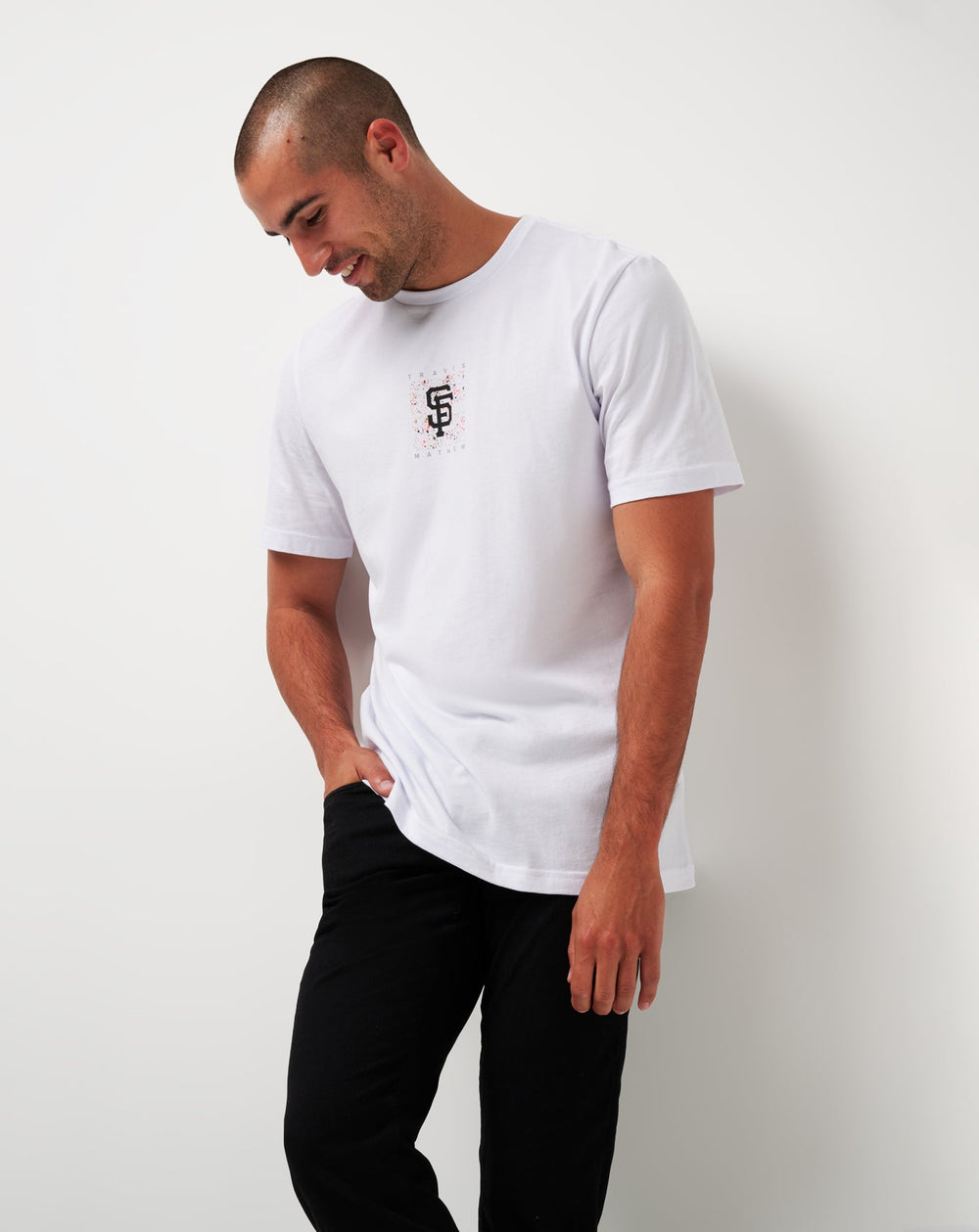 White Travis Mathew San Francisco Giants In The Dugout Tee