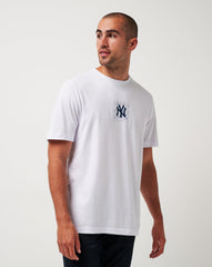 White Travis Mathew New York Yankees In The Dugout Tee