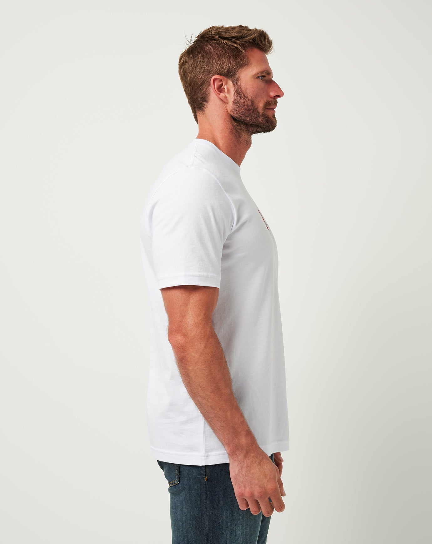 White Travis Mathew Boston Red Sox In The Dugout Tee