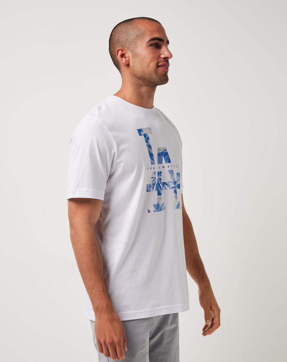 White Travis Mathew Los Angeles Dodgers Bleacher Breeze Tee