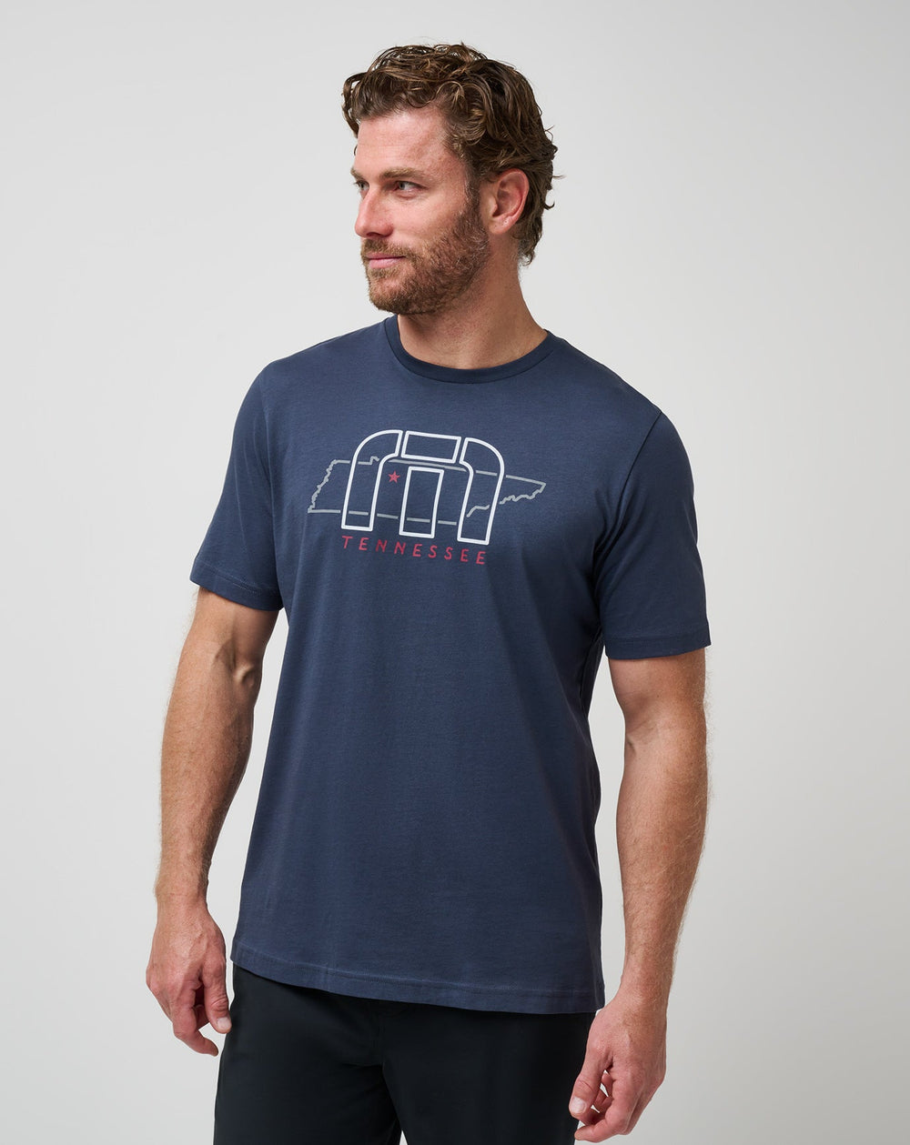 Blue Nights Travis Mathew Local Phrases Tee