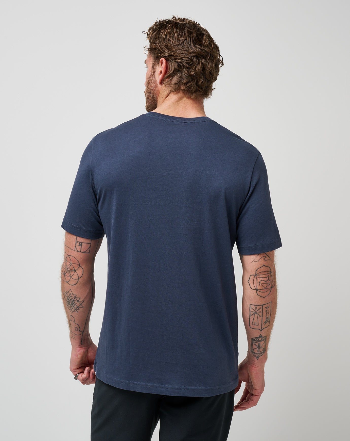 Blue Nights Travis Mathew Local Phrases Tee