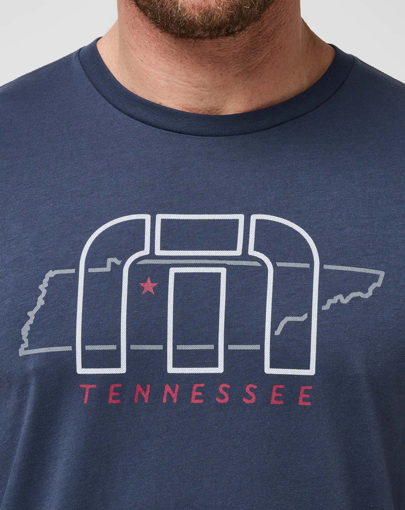 Blue Nights Travis Mathew Local Phrases Tee