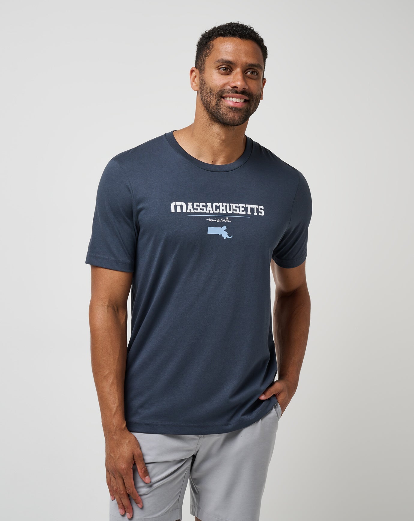 Blue Nights Travis Mathew Personal Best Tee