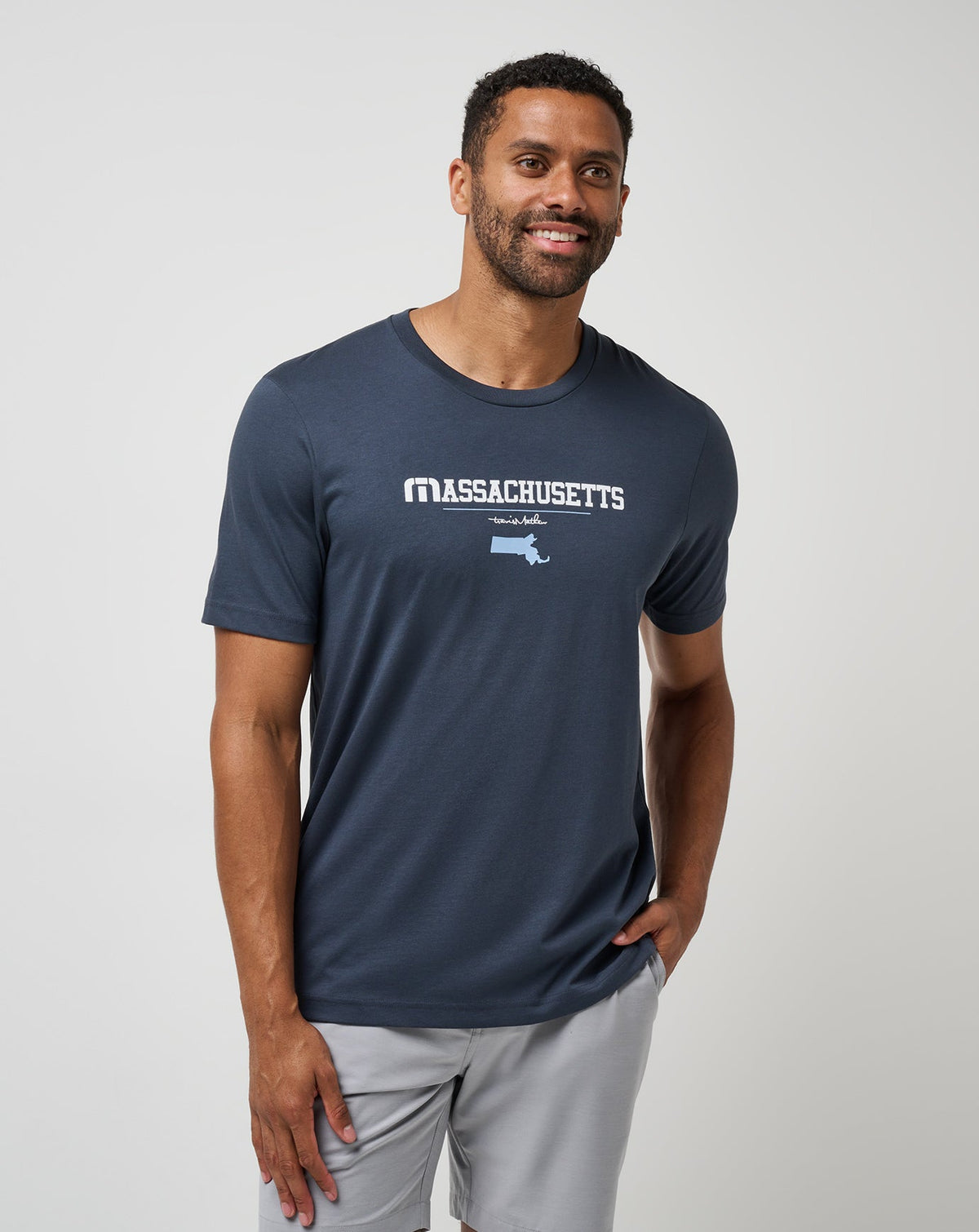 Blue Nights Travis Mathew Personal Best Tee